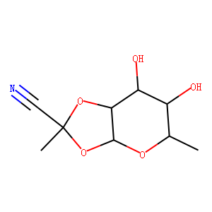 alpha-D-Galactopyranoside, 1,2-O-(1-cyanoethylidene)-6-deoxy-, (S)- (9CI)