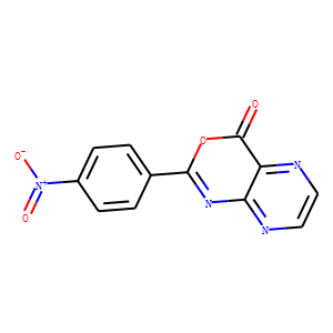 2-(4-Nitrophenyl)-4H-pyrazino[2,3-d][1,3]oxazin-4-one