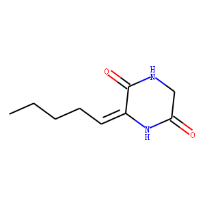 2,5-Piperazinedione,3-pentylidene-(9CI)
