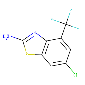 2-Amino-6-chloro-4-(trifluoromethyl)benzo[d]thiazole