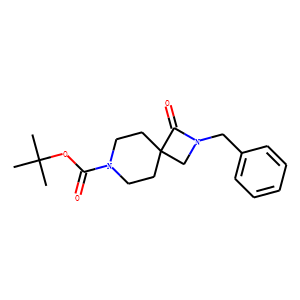 2-Benzyl-1-oxo-2,7-diaza-spiro[3.5]nonane-7-carboxylic Acid tert-Butyl Ester