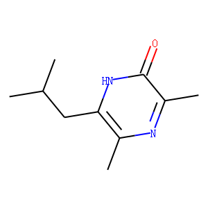 2(1H)-Pyrazinone,3,5-dimethyl-6-(2-methylpropyl)-(9CI)