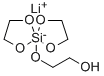 LITHIUM (1,2-ETHANEDIOLATO-O)BIS[1,2-ETHANEDIOLATO(2-)-O,O/']SILICATE