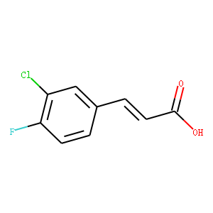 3-CHLORO-4-FLUOROCINNAMIC ACID
