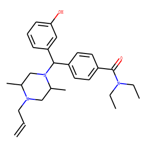 4-[(AR*)-ALPHA-((2S*,5R*)-4-ALLYL-2,5-DIMETHYL-1-PIPERAZINYL)-3-HYDROXYBENZYL]-N,N-DIETHYLBENZAMIDE