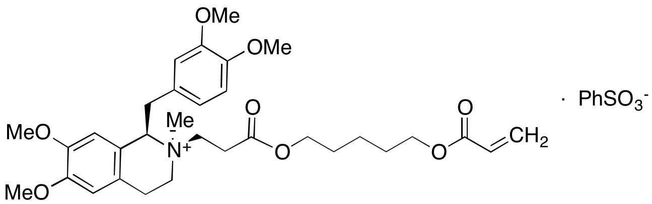 cis-1-[(3,4-Dimethoxyphenyl)methyl]-1,2,3,4-tetrahydro-6,7-dimethoxy-2-methyl-2-[3-oxo-3-[[5-[(1-oxo