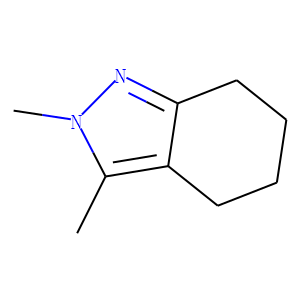 2H-Indazole,  4,5,6,7-tetrahydro-2,3-dimethyl-
