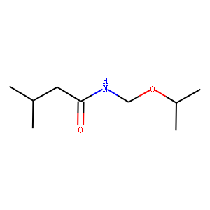 Butanamide,  3-methyl-N-[(1-methylethoxy)methyl]-