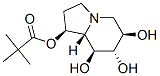 Propanoic acid, 2,2-dimethyl-, octahydro-6,7,8-trihydroxy-1-indolizinyl ester, 1S-(1.alpha.,6.beta.,