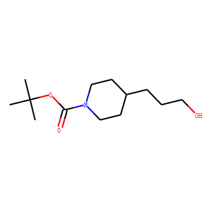 TERT-BUTYL 4-(3-HYDROXYPROPYL)TETRAHYDRO-1(2H)-PYRIDINECARBOXYLATE