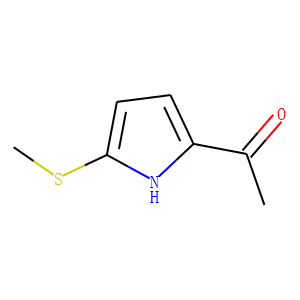 Ethanone, 1-[5-(methylthio)-1H-pyrrol-2-yl]- (9CI)
