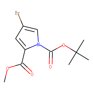 1-(tert-Butyl) 2-methyl 4-bromo-1H-pyrrole-1,2-dicarboxylate