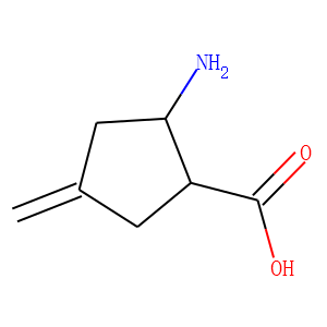 Cyclopentanecarboxylic acid, 2-amino-4-methylene-, (1S,2R)- (9CI)