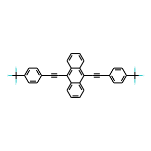 9,10-BIS(4-TRIFLUOROMETHYLPHENYLETHYNYL)ANTHRACENE