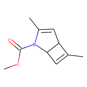 2-Azabicyclo[3.2.0]hepta-3,6-diene-2-carboxylic  acid,  3,6-dimethyl-,  methyl  ester