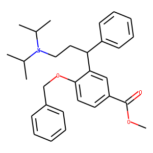 3-[(1R)-3-[Bis(1-methylethyl)amino]-1-phenylpropyl]-4-(phenylmethoxy)benzoic acid methyl ester