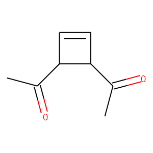Ethanone, 1,1-(3-cyclobutene-1,2-diyl)bis-, trans- (9CI)