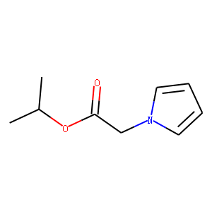 1H-Pyrrole-1-aceticacid,1-methylethylester(9CI)