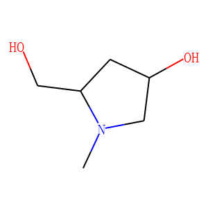 2-Pyrrolidinemethanol,4-hydroxy-1-methyl-,trans-(9CI)