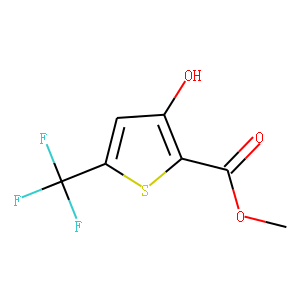 METHYL 3-HYDROXY-5-TRIFLUOROMETHYLTHIOPHENE-2-CARBOXYLATE