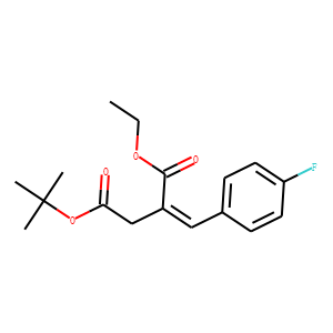 (E)-4-tert-butyl 1-ethyl 2-(4-fluorobenzylidene)succinate