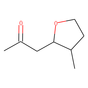 2-Propanone, 1-(tetrahydro-3-methyl-2-furanyl)-, trans- (9CI)