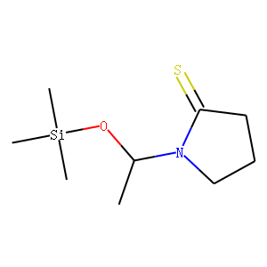 2-Pyrrolidinethione,  1-[1-[(trimethylsilyl)oxy]ethyl]-