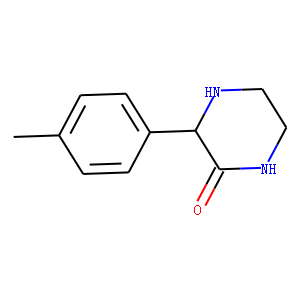 Piperazinone, 3-(4-methylphenyl)- (9CI)