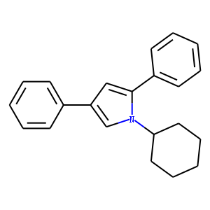 1-Cyclohexyl-2,4-diphenyl-1H-pyrrole