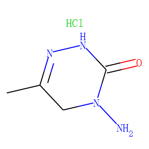 4-Amino-6-methyl-3-oxo-2,3,4,5-tetrahydro-1,2,4-triazine hydrochloride