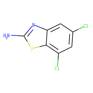 2-Benzothiazolamine,5,7-dichloro-(9CI)