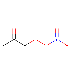 Peroxynitric acid, 2-oxopropyl ester (9CI)
