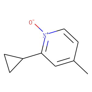 Pyridine, 2-cyclopropyl-4-methyl-, 1-oxide (9CI)