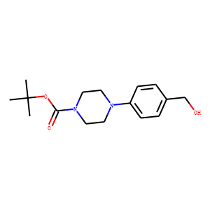 TERT-BUTYL 4-[4-(HYDROXYMETHYL)PHENYL]TETRAHYDRO-1(2H)-PYRAZINECARBOXYLATE