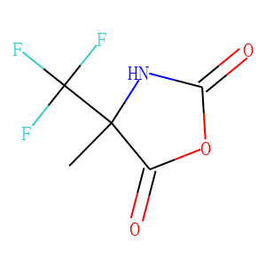 2,5-Oxazolidinedione,  4-methyl-4-(trifluoromethyl)-