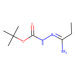 Hydrazinecarboxylic acid, 2-(1-iminopropyl)-, 1,1-dimethylethyl ester (9CI)