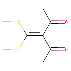 3-[BIS(METHYLSULFANYL)METHYLENE]-2,4-PENTANEDIONE