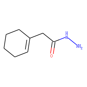1-Cyclohexene-1-acetic  acid,  hydrazide