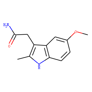 2-(5-methoxy-2-methyl-1H-indol-3-yl)acetamide