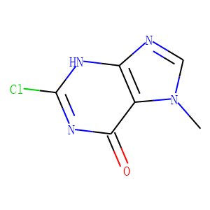 2-CHLORO-6-HYDROXY-7-METHYLPURINE