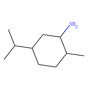 Cyclohexanamine, 2-methyl-5-(1-methylethyl)-, [1S-(1alpha,2ba,5ba)]- (9CI)