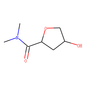 2-Furancarboxamide,tetrahydro-4-hydroxy-N,N-dimethyl-,(2S-trans)-(9CI)