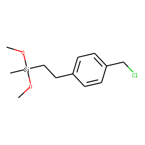 ((CHLOROMETHYL)PHENYLETHYL)METHYLDIMETHOXYSILANE