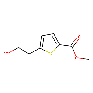 2-Thiophenecarboxylic acid, 5-(2-hydroxyethyl)-, methyl ester