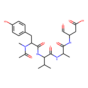 AC-N-ME-TYR-VAL-ALA-ASP-ALDEHYDE (PSEUDO ACID)