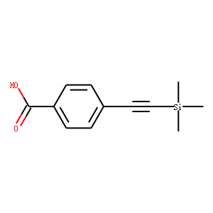 4-((Trimethylsilyl)ethynyl)benzoic acid