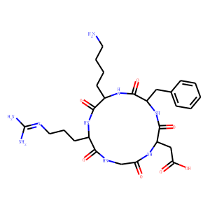 Cyclo(-RGDfK)