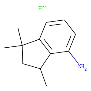 2,3-Dihydro-1,1,3-trimethyl-1H-inden-4-amine Hydrochloride