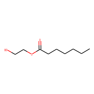 Heptanoic acid 2-hydroxyethyl ester