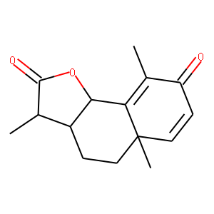 (3R)-3aβ,5,5a,9bβ-Tetrahydro-3α,5aα,9-trimethylnaphtho[1,2-b]furan-2,8(3H,4H)-dione